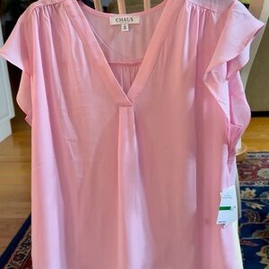 Chaus Parfait Pink Blouse